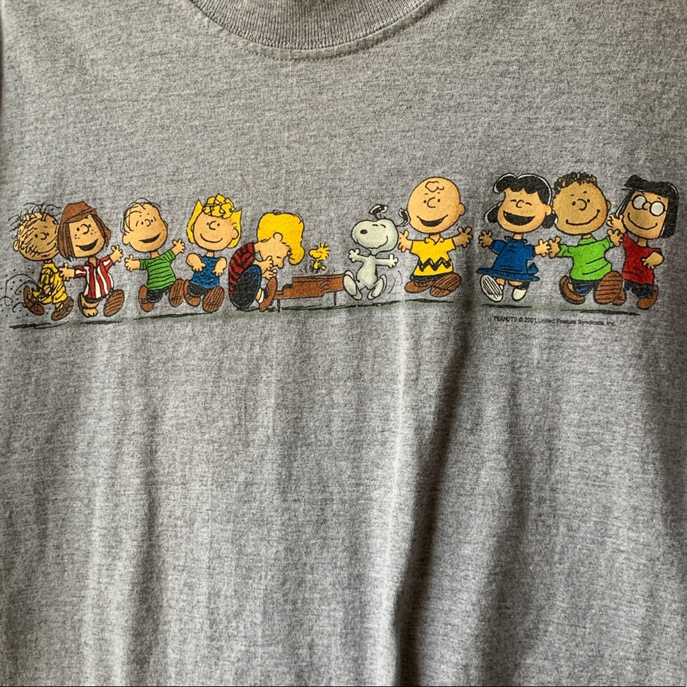 Vintage 2001 Peanuts/Charlie brown/Snoopy T-shirt